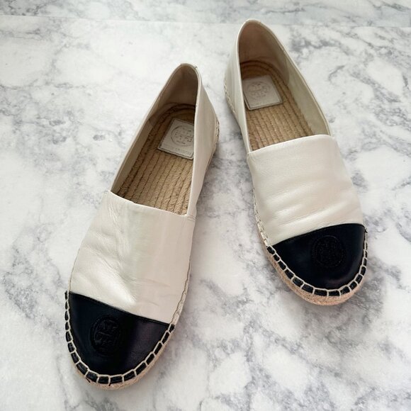 Tory Burch Color Block Espadrille Flats - Picture 2 of 13